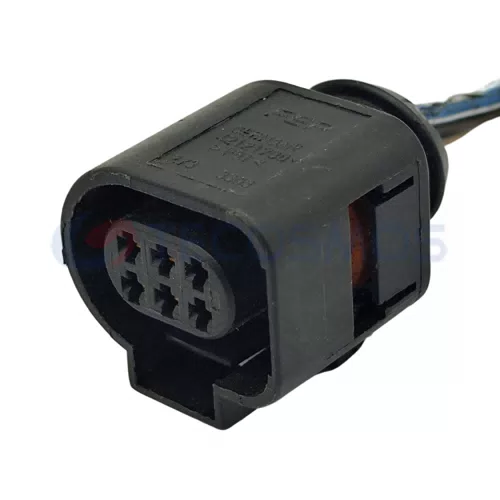 Waterproof Wire Connector Throttle Harness Plug for VW Audi 6 Pin Female 1J0973713 - image 2